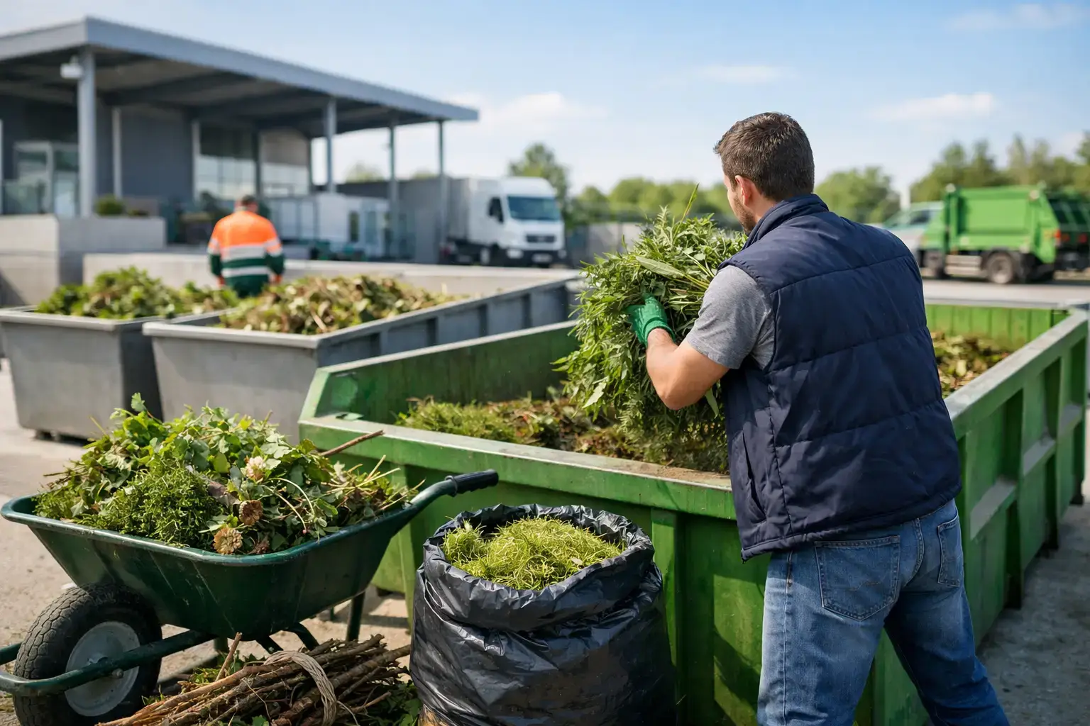 Grünschnitt entsorgen - wohin mit Gartenabfall?