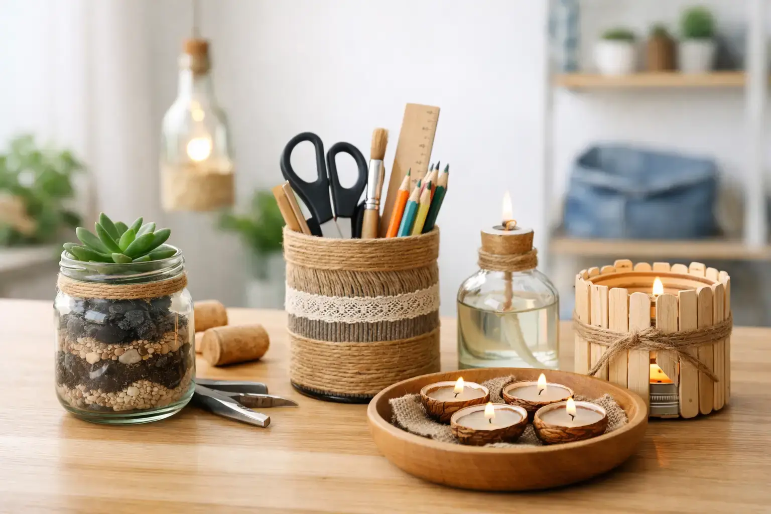 11 Upcycling Ideen für Alltagsgegenstände