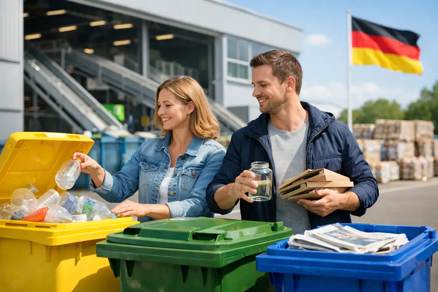 Mülltrennung in Deutschland erklärt